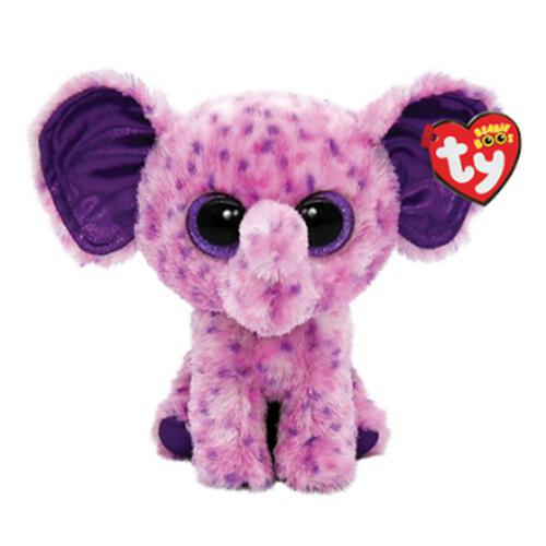 Ty Beanie Boos 6 Inch Eva Purple Elephant