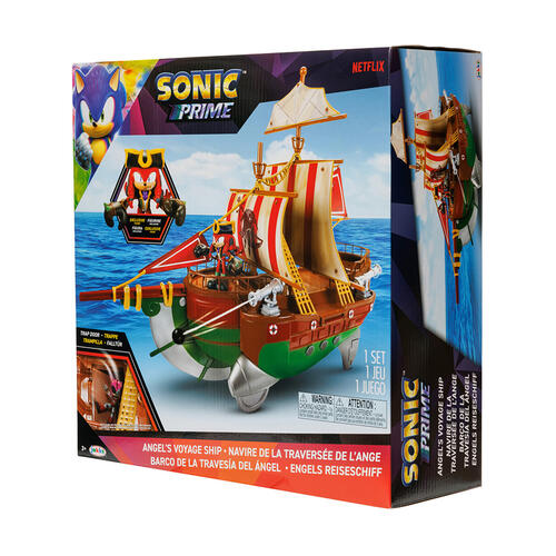 Sonic Prime 2.5 Inch Playset Pirate Ship