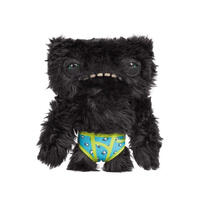 Fuggler Funny Ugly Monster - Budgie Fuggler Wide Eyed Weirdo (Black/9 inches)