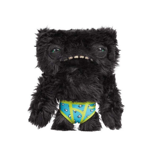 Fuggler Funny Ugly Monster - Budgie Fuggler Wide Eyed Weirdo (Black/9 inches)
