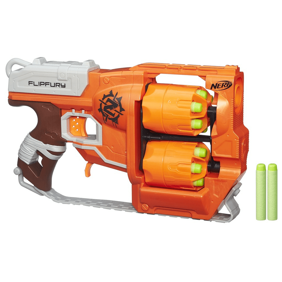 NERF Zombie Strike Flipfury Blaster 