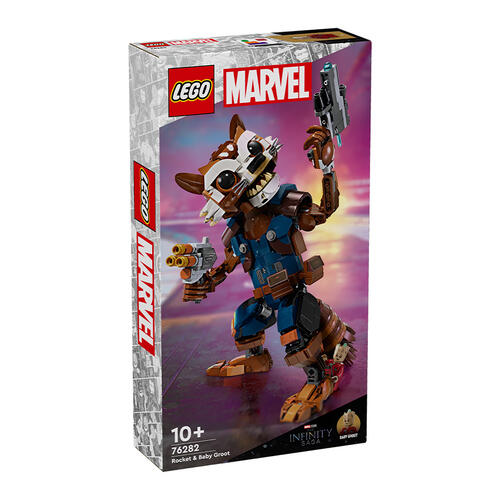 super héros lego marvel groot