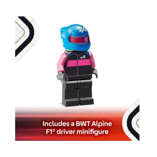 LEGO Speed Champions BWT Alpine F1 Team A524 Race Car 77248