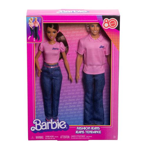 Barbie Signature Mattel 80th Flashback Fashion Jeans 2pk