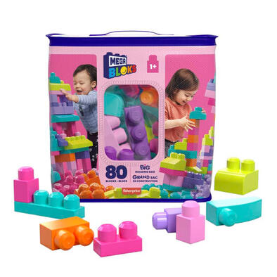Mega Bloks Big Building Bag 80 Pieces