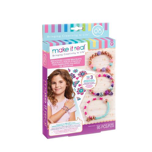 Make It Real Bedazzled! Charm Bracelets Blooming Creativity