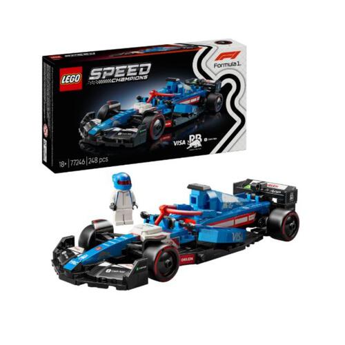 LEGO Speed Champions Visa Cash App RB VCARB 01 F1 Race Car 77246