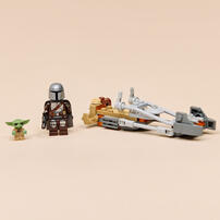 LEGO Star Wars The Mandalorian & Grogu&rsquo;s Speeder Bike 75436