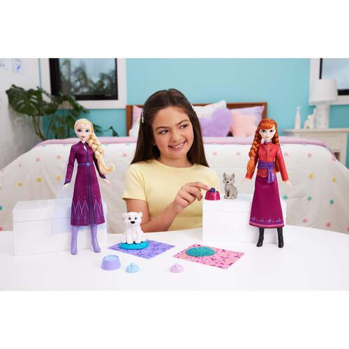 Disney Frozen Dolls Anna & Baby Fox