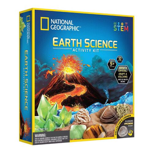 National Geographic (Epic Science Series) Earth Science Kit