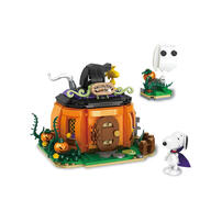 Playnation Snoopy Blocks - Halloween House