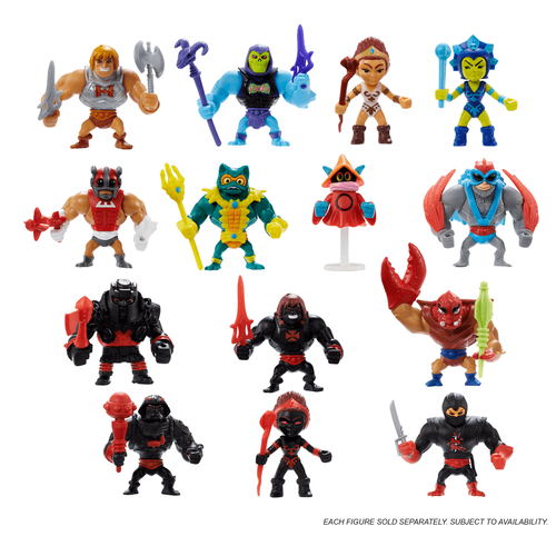 Masters Of The Universe Revelation Eternia Minis Blister Card - Assorted