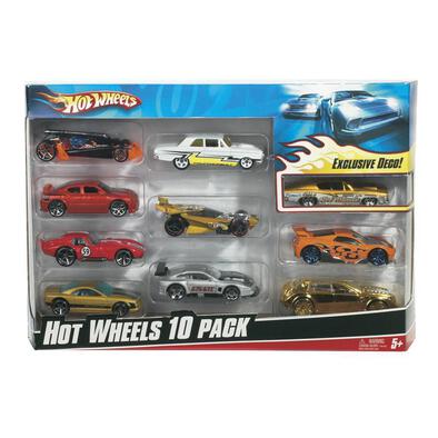 Hot Wheels 10 Car Pack