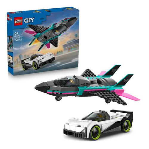 (Pre-Order) LEGO City Jet vs. Car 60489 (Estimated Early Jan 2026)