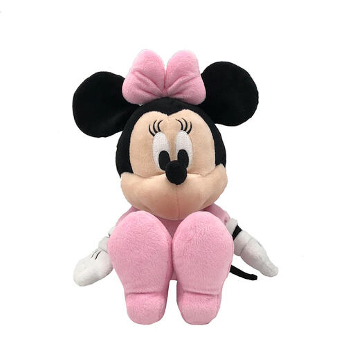 Disney Mickey Mouse & Friends 8" Sitting Minnie Plush Soft Toy