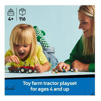 LEGO City Red Farm Tractor with Trailer & Sheep 60461