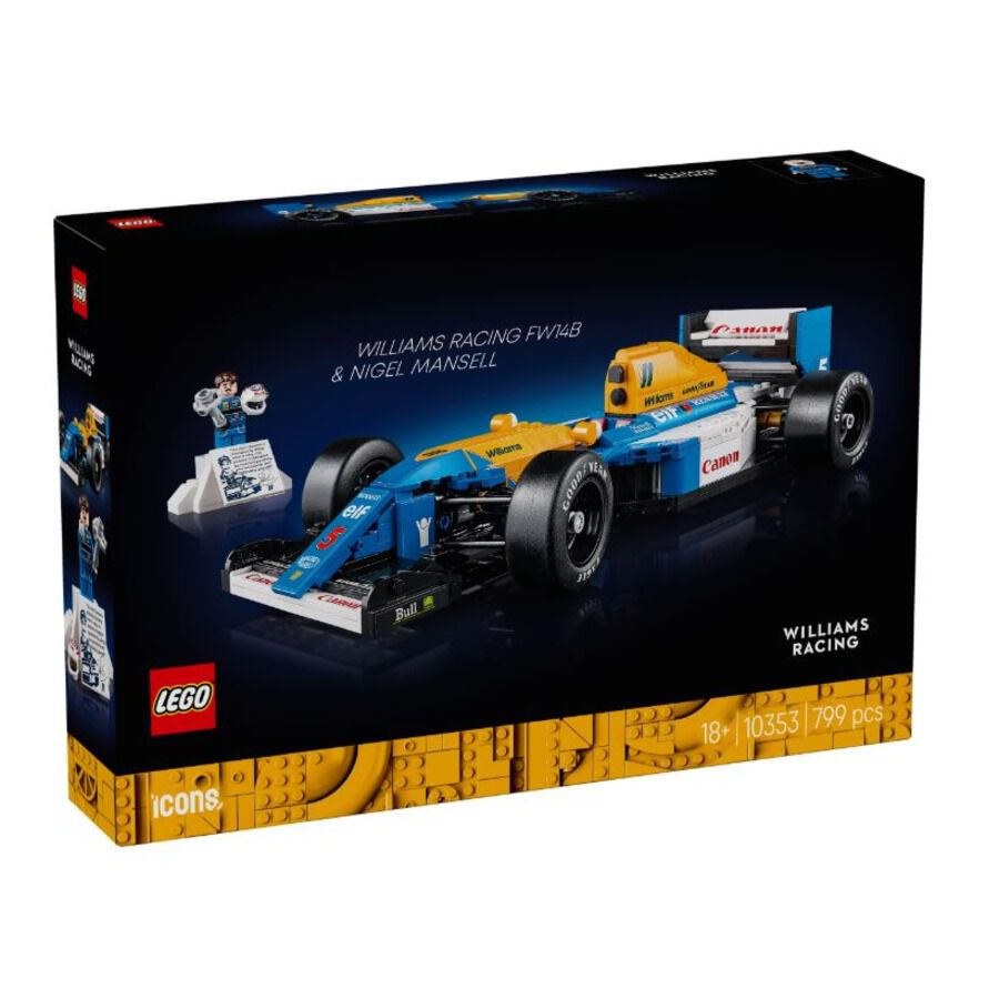 LEGO Icons Williams Racing FW14B & Nigel Mansell 10353 | Toys”R”Us