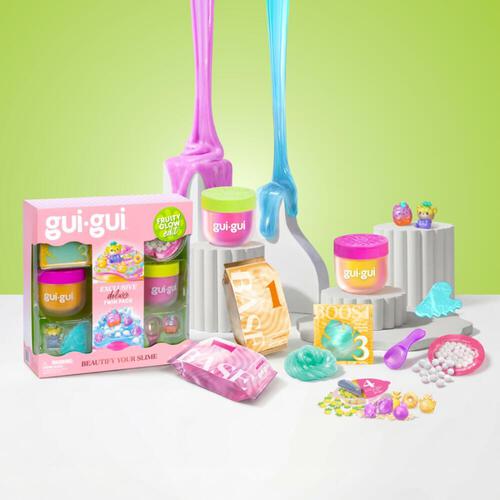 Gui Gui Slime Fruity Glow Deluxe Pack