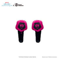 KPop Demon Hunters Flat Plush Ornament - Mini Light Sticks Plush