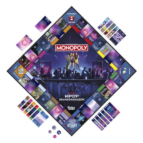 (Pre-order) Monopoly KPop Demon Hunters Edition Board Game (Expected End July 2026)