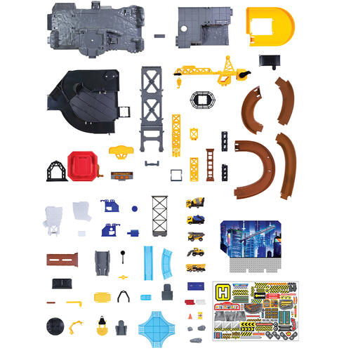 playpop Lights & Sounds Tower Crane Construction Site
