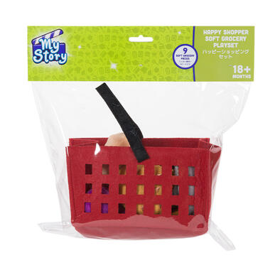 My Story Happy Shopper Soft Grocery Playset​