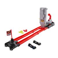 Hot Wheels Racing Formula 1 Grid Start Track Set & 2 Die-Cast F1 Cars In 1:64 Scale