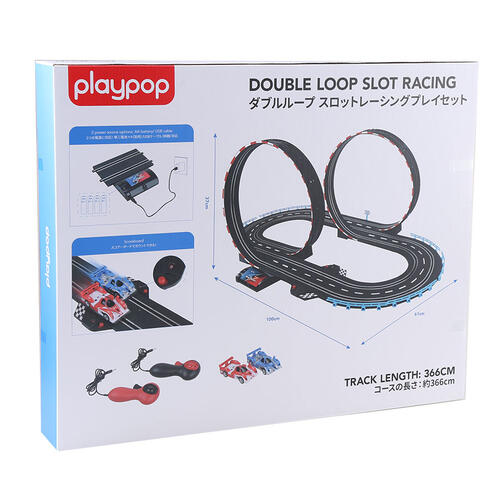 playpop Double Loop Slot Racing