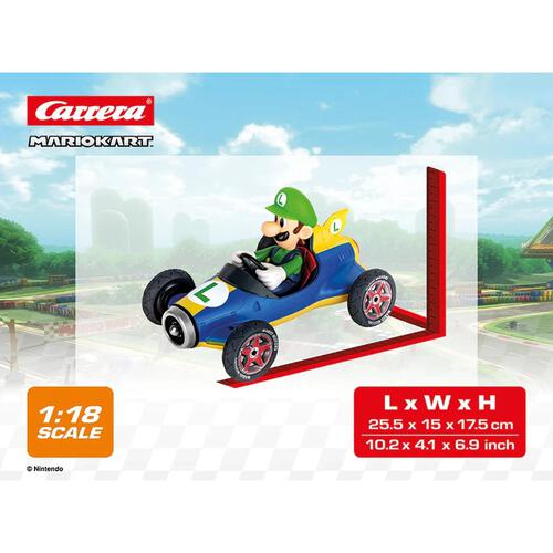 Carrera 1:18 Mario Kart RC - Mach 8 Luigi