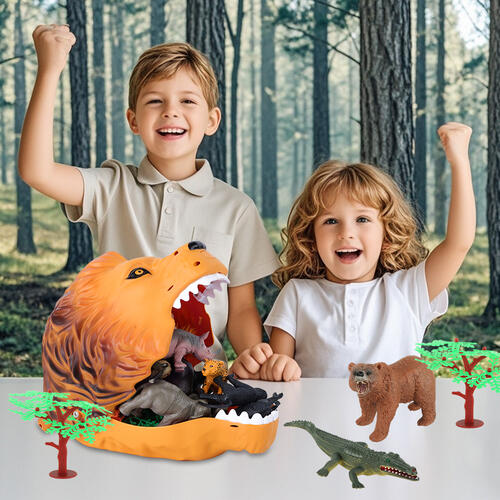 playpop Lion Head Storage Box Set