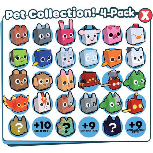 Pet Simulator X Core 4-Pack