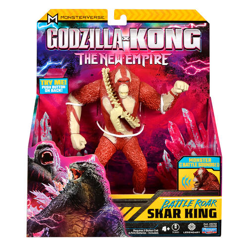 Godzilla x Kong 7 Inch Battle Roar Skar King Evolved