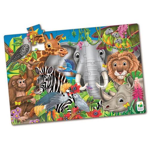 The Learning Journey Jumbo Floor Puzzle Animals Of The World