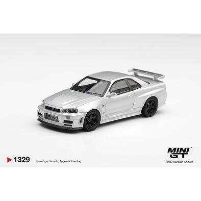 (Pre-order) Mini Gt Nissan Nismo R34gt-R Z-Tune Z-Tune Silver / Blister Packaging (Expected December 2026)