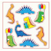 Amscan Invitation Card 6 Pieces (Dinosaurs)