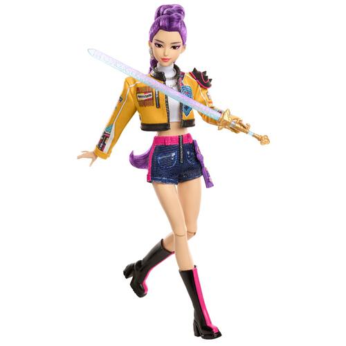 Kpop Demon Hunters Huntr/X Rumi Fashion Doll In Removable Look With Themed Movie Accessories