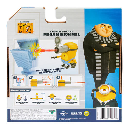 Despicable Me 4 Mega Minion 4 Inch Action Figure Mel