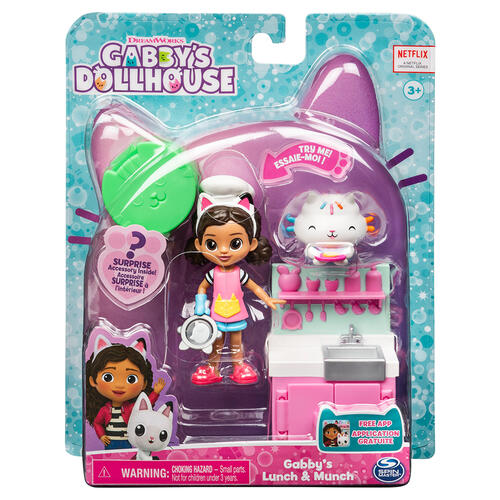 Gabby's Dollhouse Cat-tivity Pack Cooking Gabby