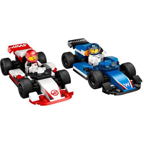 LEGO City F1 Williams Racing & Haas F1 Race Cars 60464 