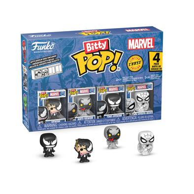 Funko Bitty POP! Marvel Spider Man Venom 4-Vinyl Figure Pack