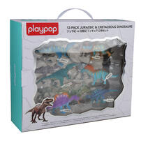 playpop 12-Pack Jurassic & Cretaceous Dinosaur