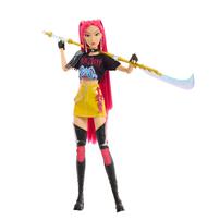 Kpop Demon Hunters Huntr/X Mira Fashion Doll In Removable Look With Themed Movie Accessories