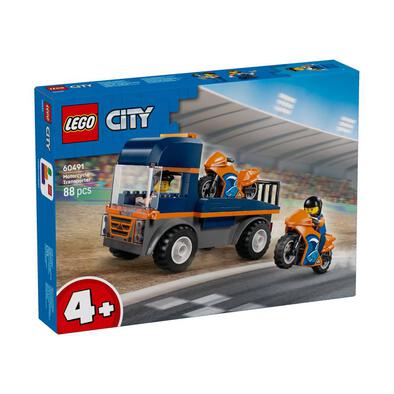(Pre-Order) LEGO City Motorcycle Transporter 60491 (Estimated Early Jan 2026)