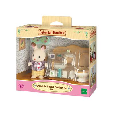 Sylvanian Families Chocolate Rabbit Brother Set