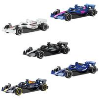 Hot Wheels 1:64 Scale 5-Pack Formula 1 Die-Cast Toy Cars