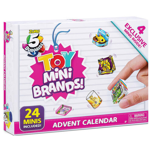 5 Surprise Mini Brands Toys 2 Advent Calendar