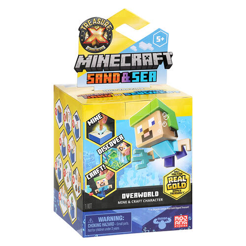 Treasure X Minecraft S3 Sand & Sea - Assorted