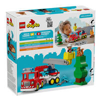 LEGO DUPLO Town Fire Truck with Hose and Firefighter 10473