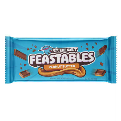 Mr Beast Candy Bar - Milk Chocolate Peanut Butter