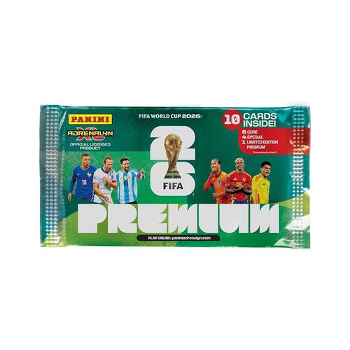 (Pre-order) FIFA WC 2026 Adrenalyn XL TC Premium - Assorted (1 Pack) (Estimated Late May 2026)